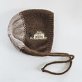 Hand Knitted Bonnets with Embroidery