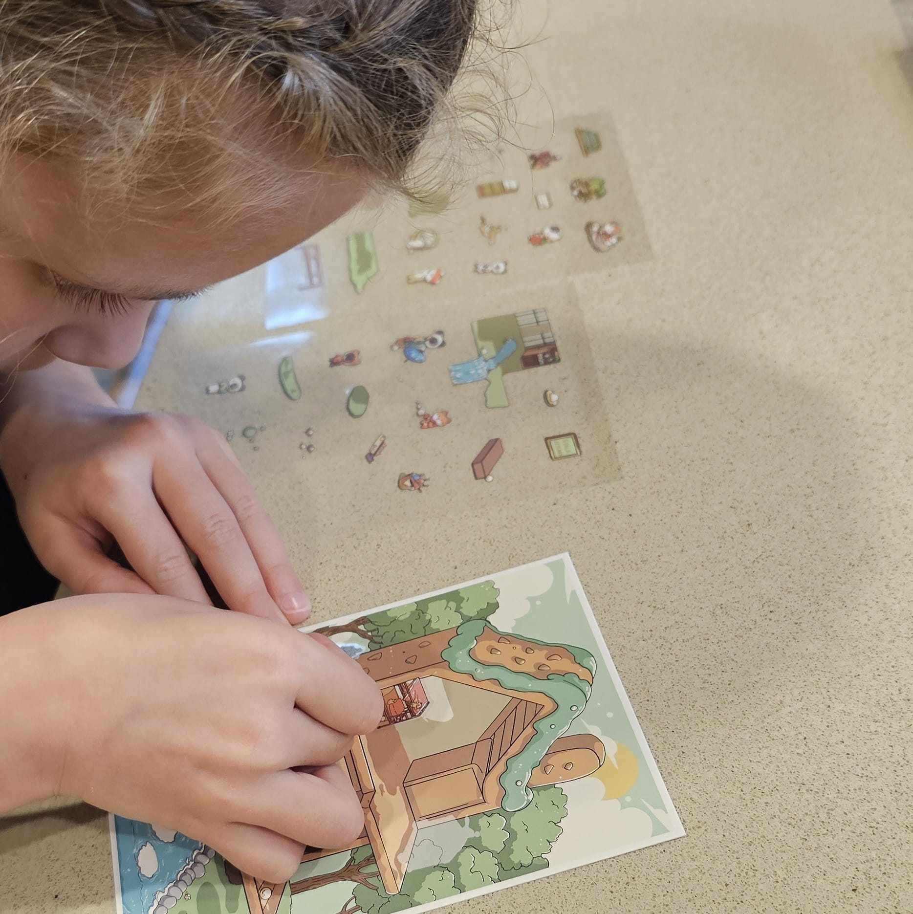 3D Sticker Rooms - Individual Sets