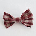 Red Gingham Bow
