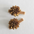 Honey Leather Flower Set