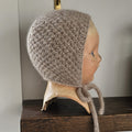 Hand Knitted Bonnet - Britta