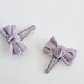Short Velvet Bow Set