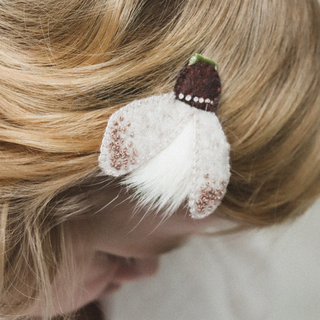 Handmade Clip - Moth