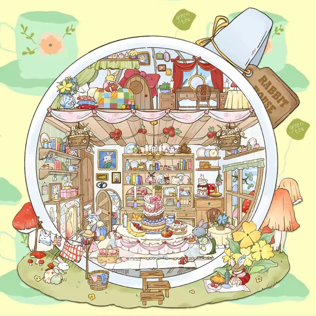 3D Sticker Rooms - Individual Sets