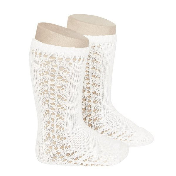 Condor Side Lace Knee-high Socks