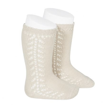 Condor Side Lace Knee-high Socks