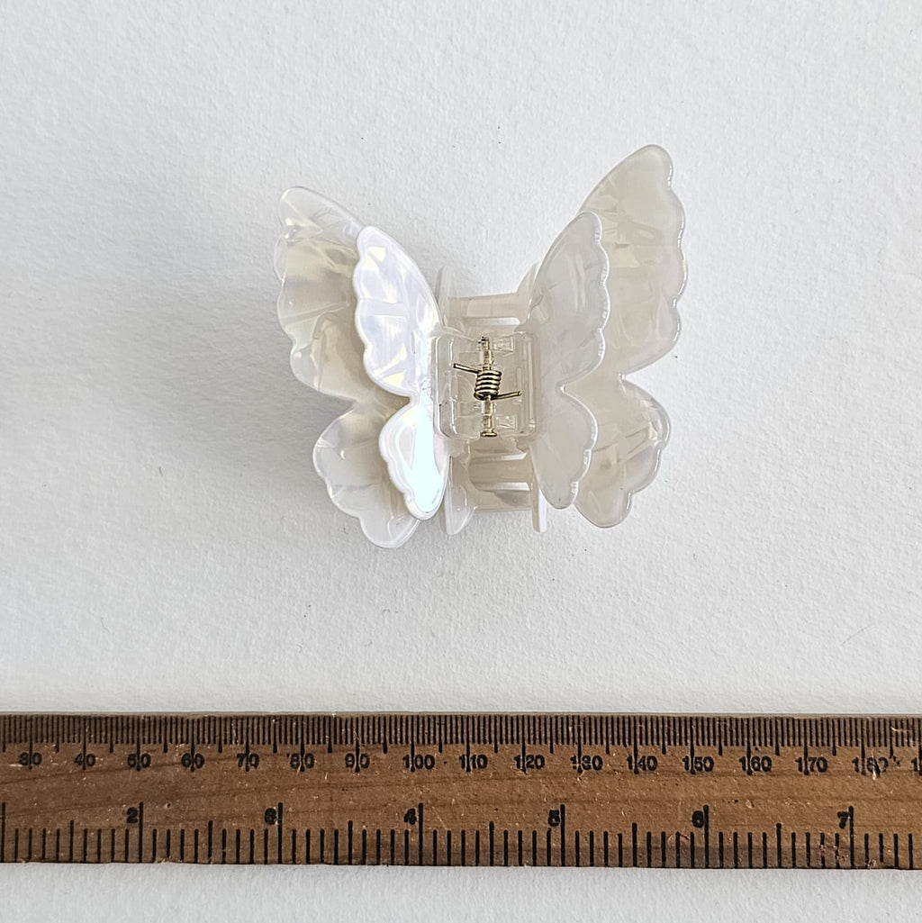 Small Girls Butterfly Claw Clip