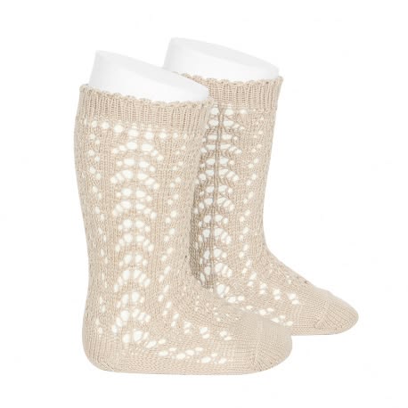Condor Full Openwork Knee-high socks